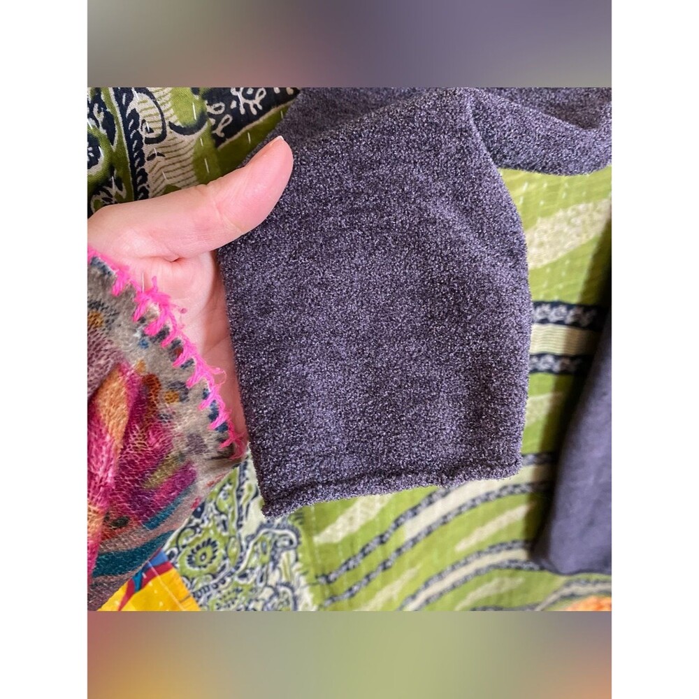 Barefoot Dreams Slate CozyChic Ultra Lite Knit Duster Cardigan Size Extra Large - Picture 9 of 16